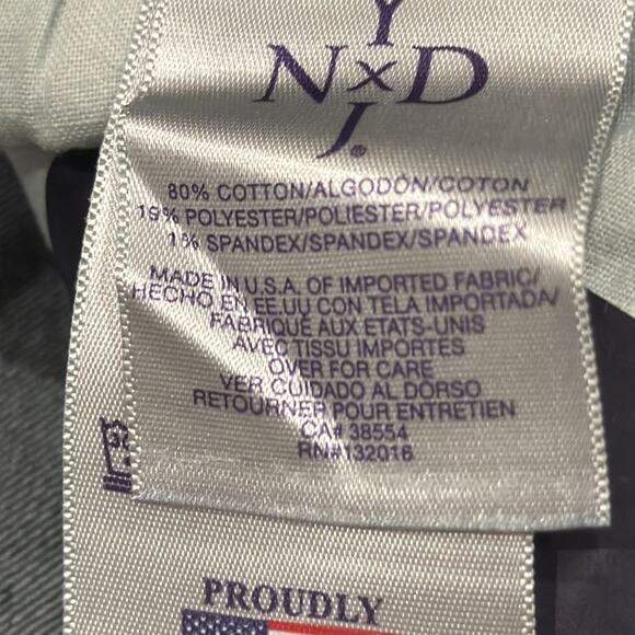 NWT NYDJ Women's Plus Size Crop Jeans Dark Wash Size 14W - Picture 7 of 7